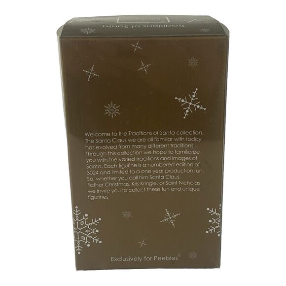 Mistletoe Mountain Traditions of Santa Claus Ornament “Peebles” America 1918 - Picture 12 of 16